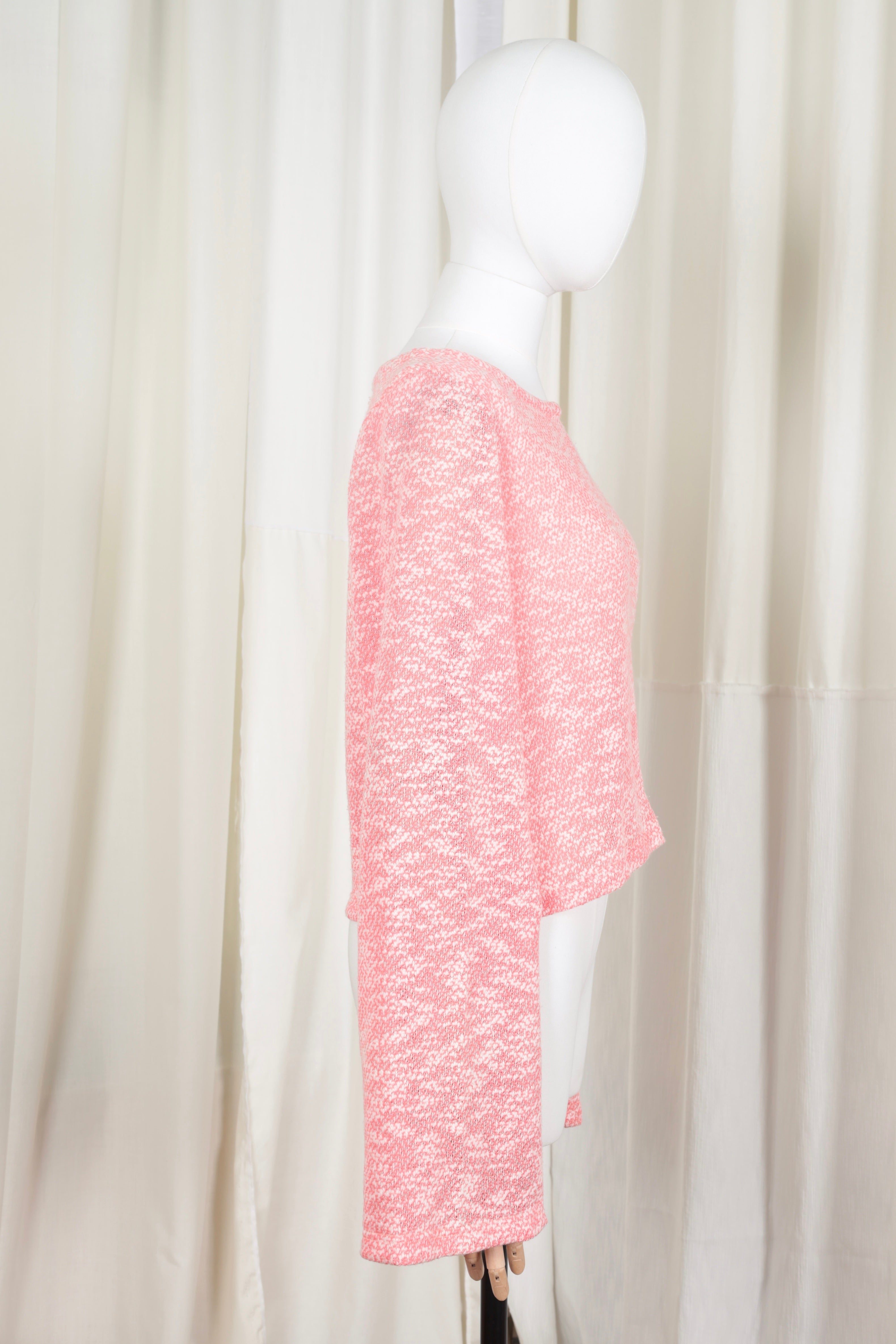 JULIET koraal witte knit