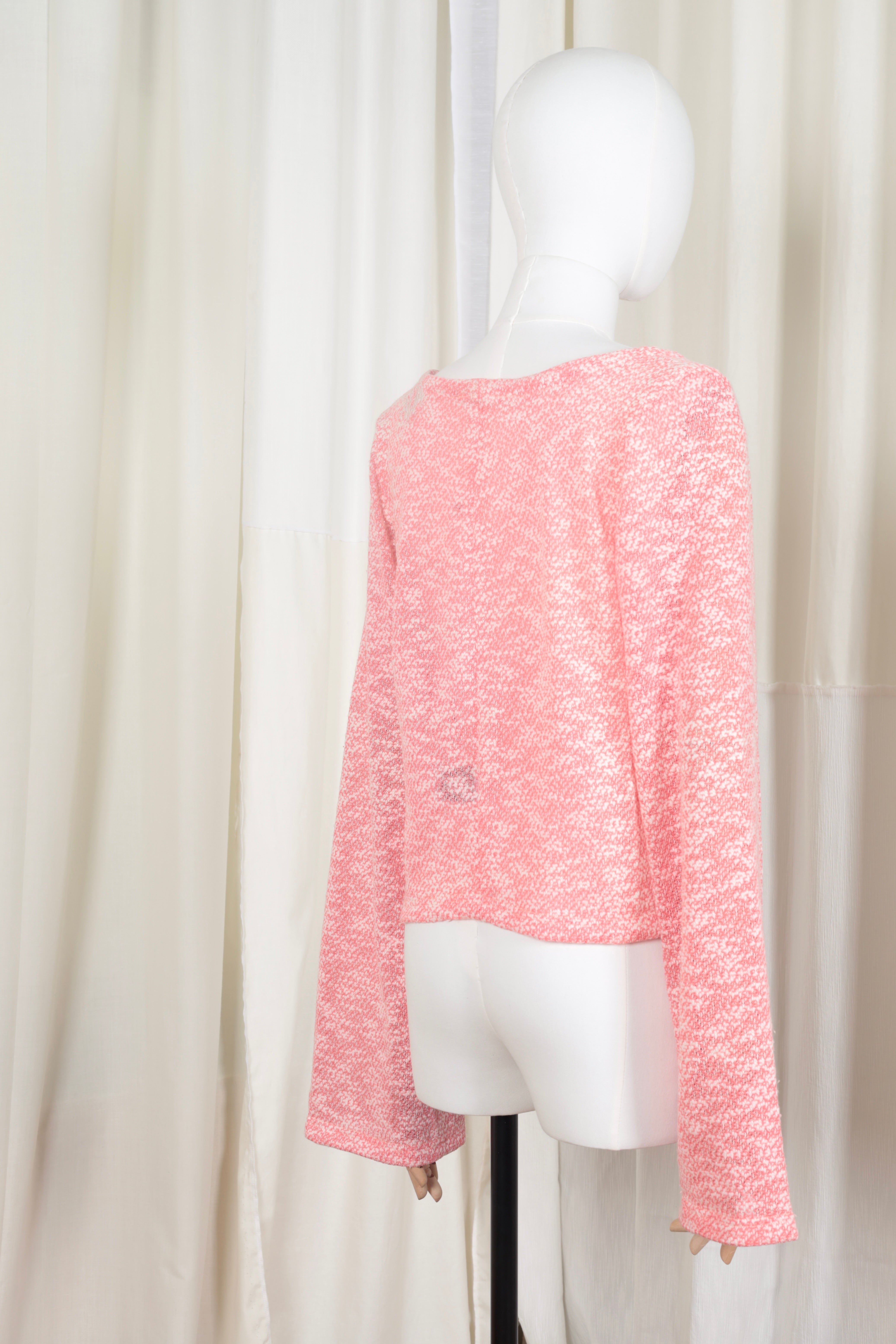 JULIET koraal witte knit