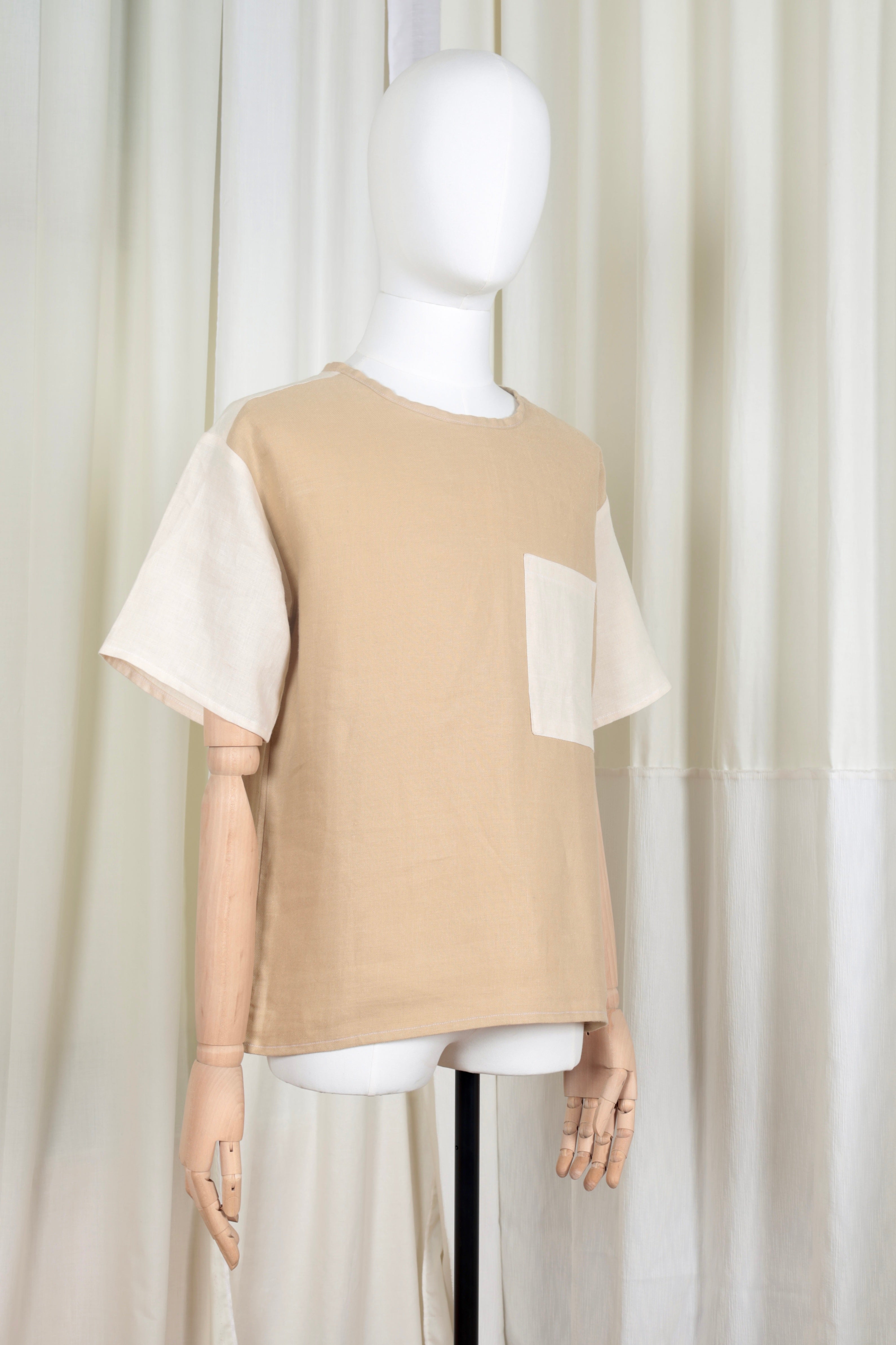 HOTEL wit-beige linnen