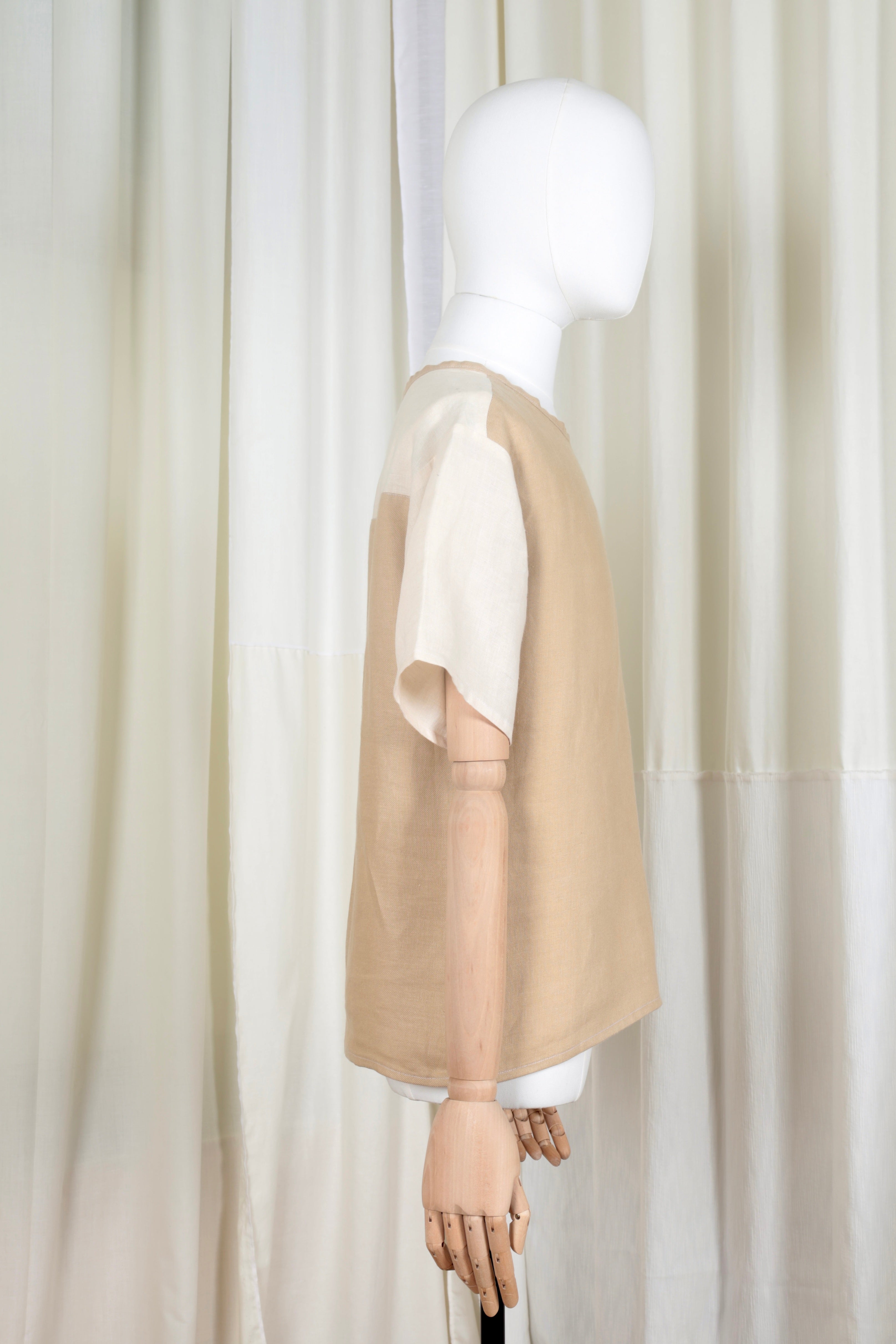 HOTEL wit-beige linnen