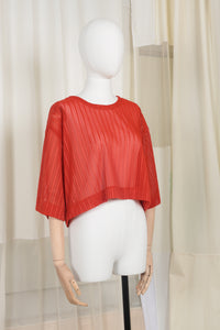 SIERRA oranje lycra jersey squares