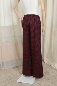 FOXTROT zwart-rood Pied-d-poule