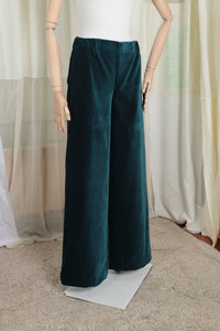 FOXTROT appelblauwzeegroen velours