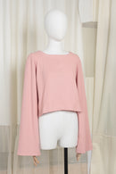 JULIET licht roze jersey