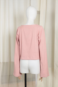 JULIET licht roze jersey