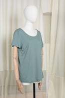 INDIA jersey munt groen