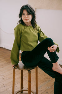 JULIET groene elastiek