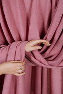 material:babyroze gebreide stof met korrel:2