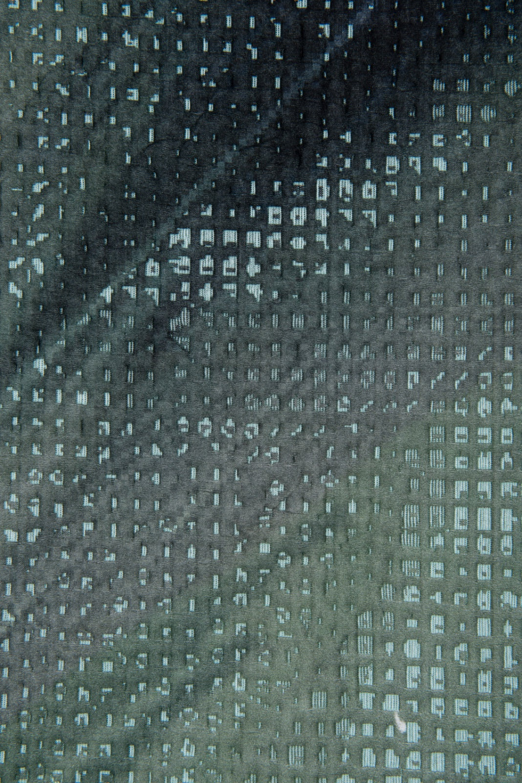 material:Groene print met textuur:3