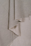 material:beige katoen met zwart geweven draadje:2