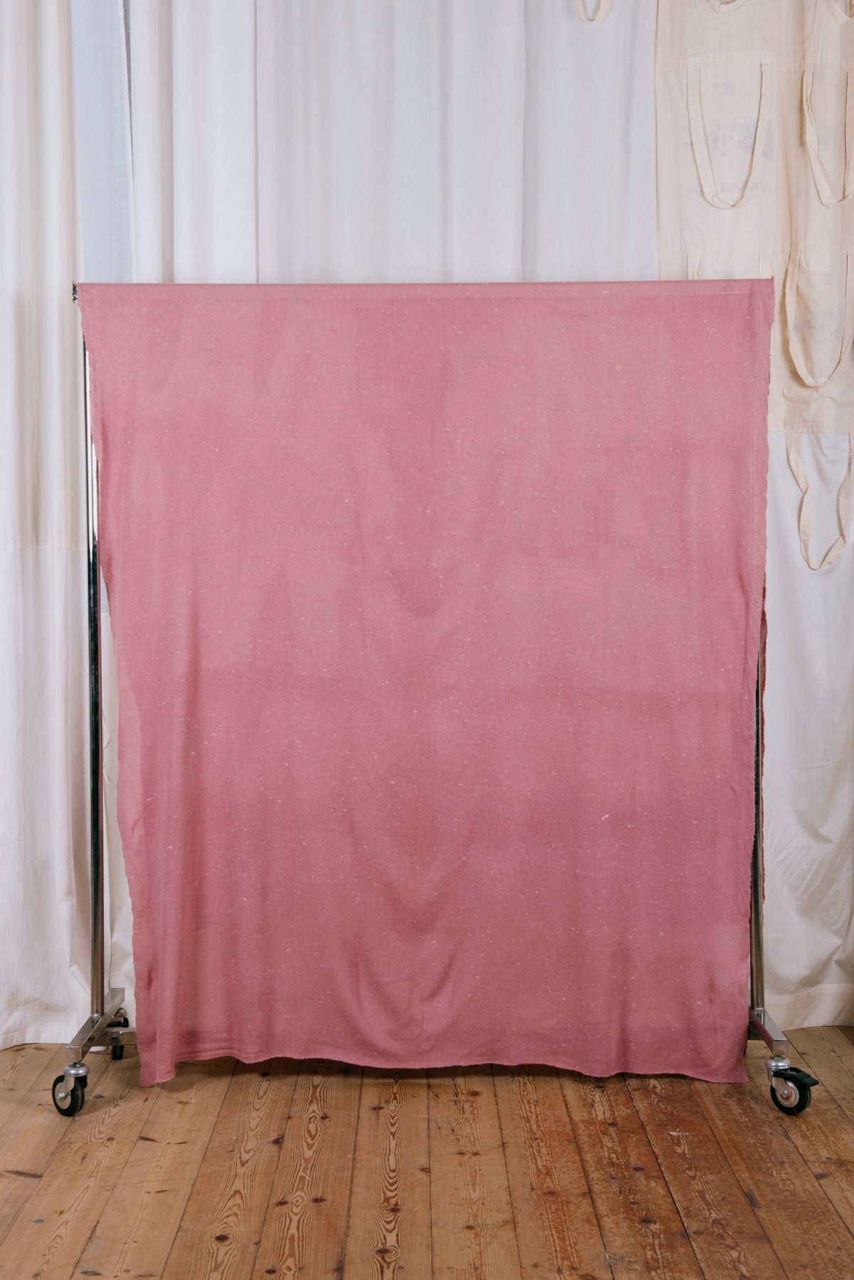 material:babyroze gebreide stof met korrel:4