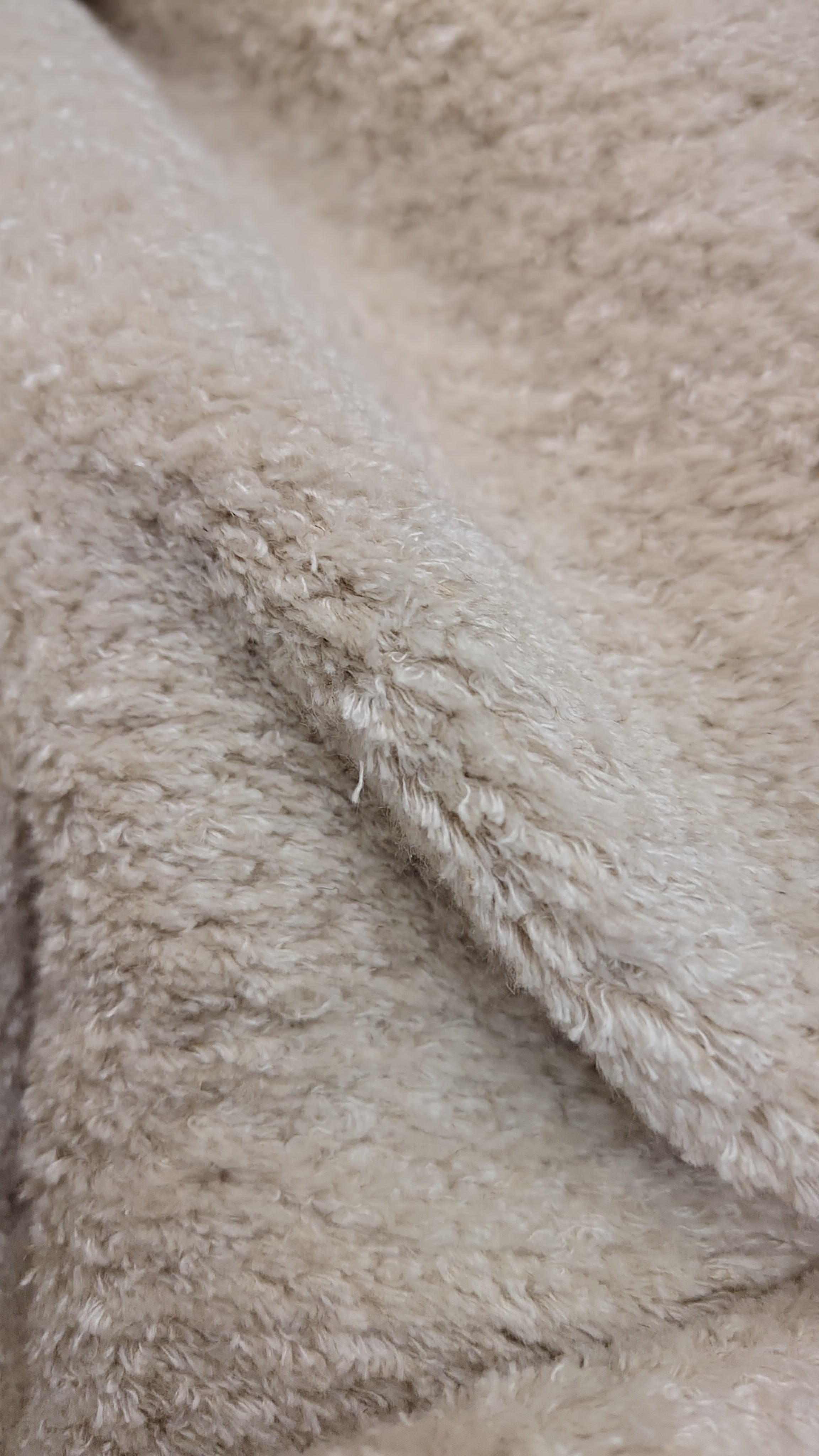 Material: beige polar