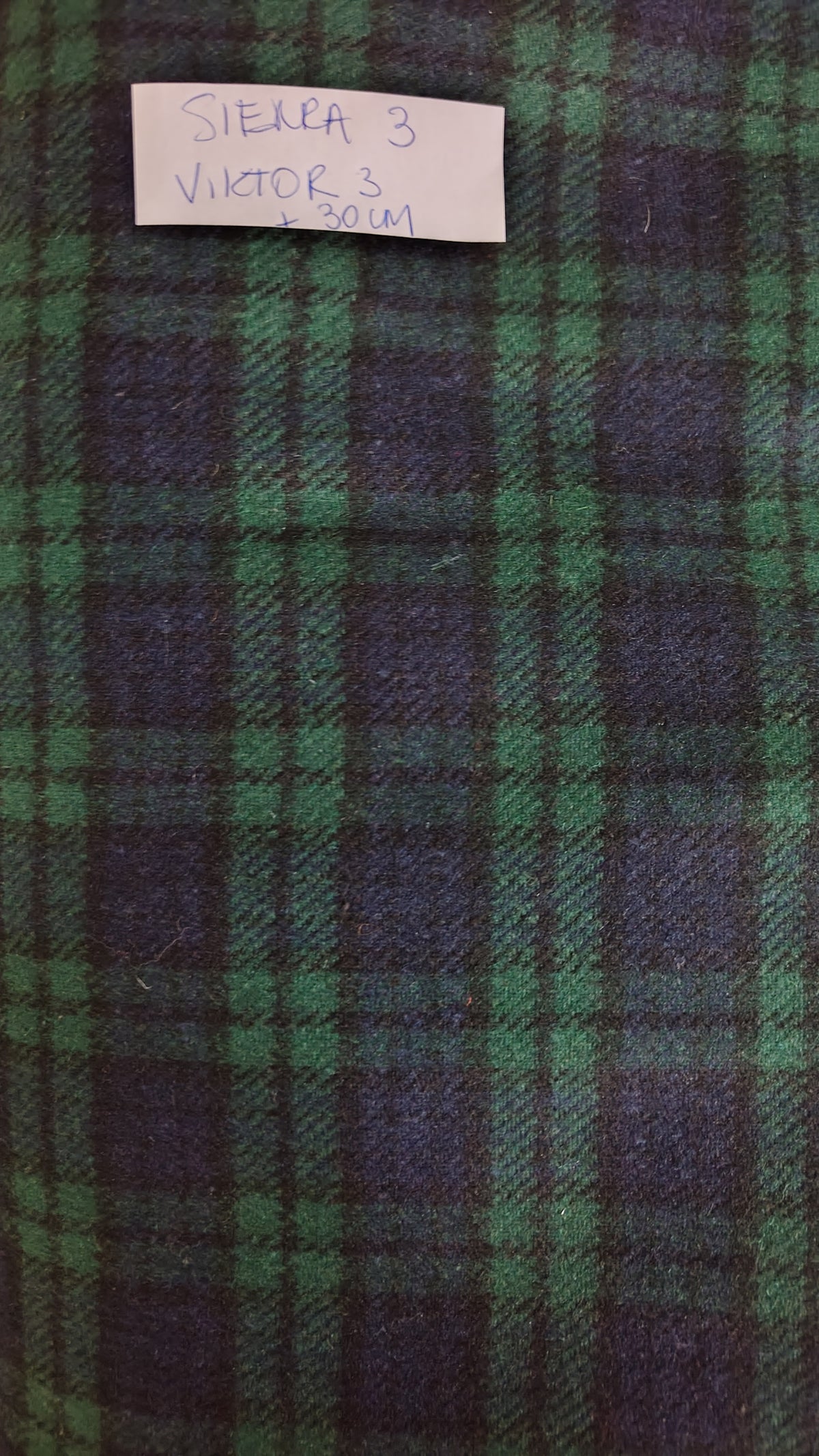 material:tartan ruit groen en marineblauw:0